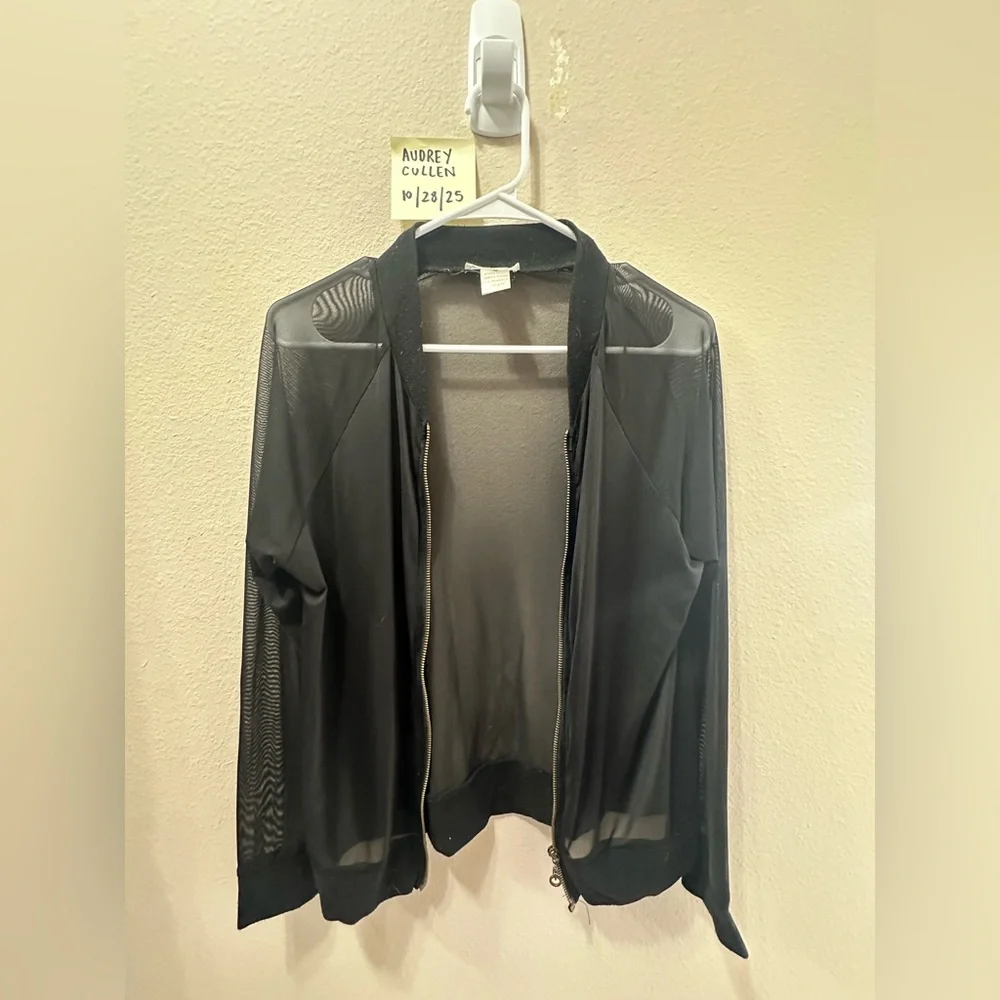 iHeartRaves Mesh Bomber Jacket - Picture 5 of 6